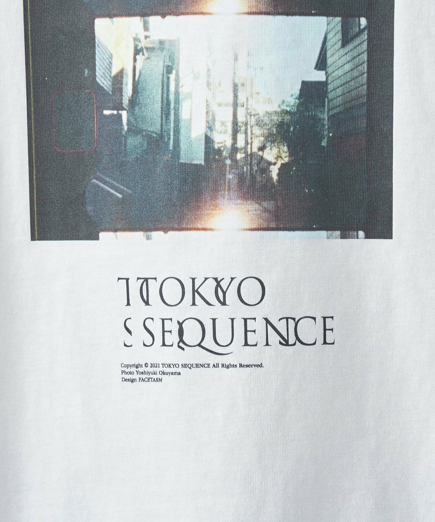 【別注】<TOKYO SEQUENCE*FRUIT OF THE LOOM>GLR プリントTシャツ